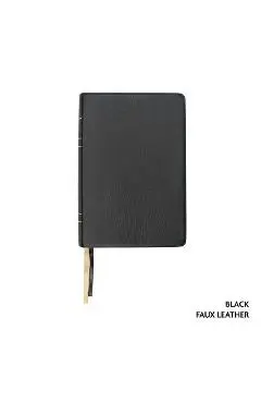 Legacy Standard Bible, Large Print Wide Margin, Paste-Down Black Faux Leather - Steadfast Bibles