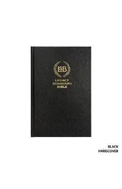 Legacy Standard Bible, Single Column Text Only Edition - Black Hardcover - Steadfast Bibles
