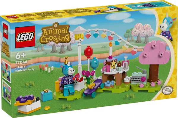 LEGO® Animal Crossing - Petrecerea de ziua de nastere a lui Julian (77046)