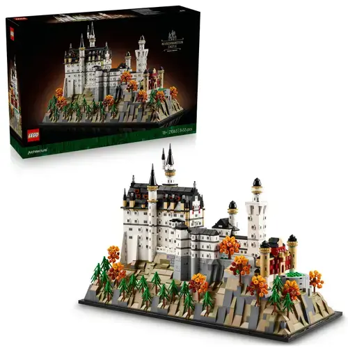 LEGO® Architecture - Castelul Neuschwanstein 21063, 3455 piese