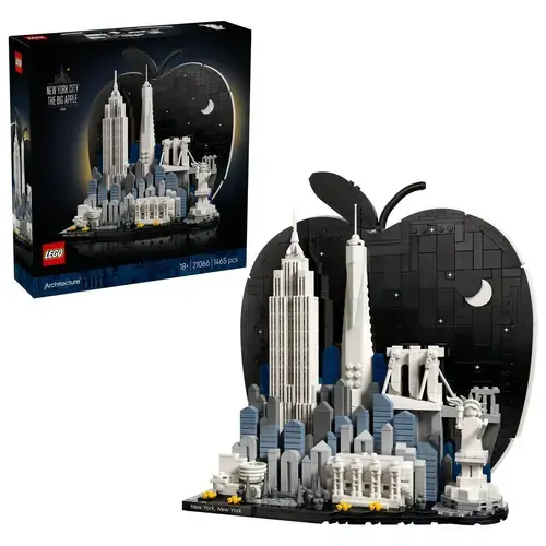 LEGO® Architecture New York City – The Big Apple 21066, 1465 de piese