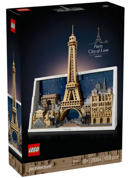 Lego Architecture Paris City Of Love (21064)