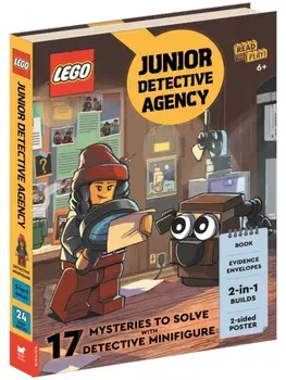 LEGO® Books: Junior Detective Agency (with detective minifigure, dog mini-build, 2-sided poster, play scene, evidence envelopes and LEGO elements), Hardback/Buster Books