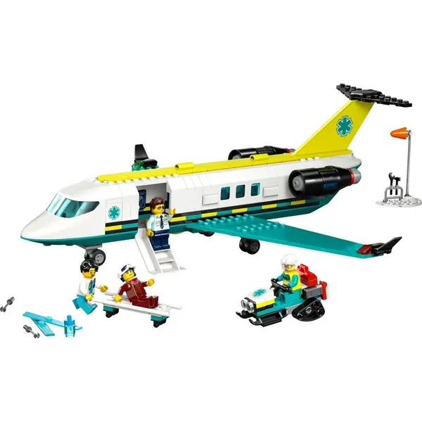 LEGO City - Emergency Air Ambulance Airplane (60465) | LEGO