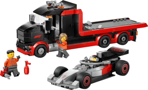LEGO City - F1 Display Truck with Audi F1 Race Car (60493) | LEGO
