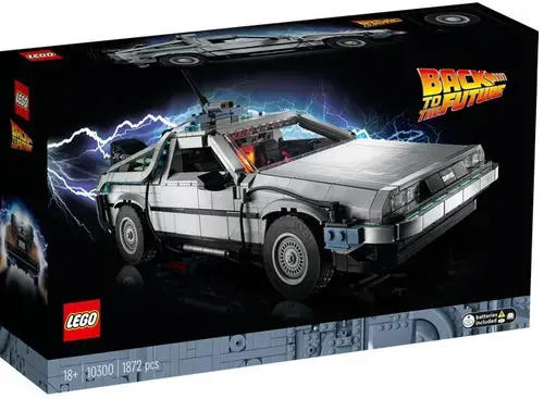 LEGO® Creator Expert Masina timpului Inapoi in viitor 10300