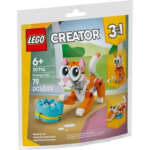LEGO Creator Pisica portocalie, 79 piese