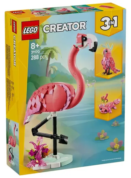 Lego Creator Wild Animals Pink Flamingo (31170)