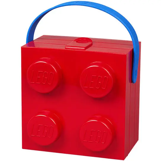 LEGO® Cutie pentru sandwich 2x2 rosu