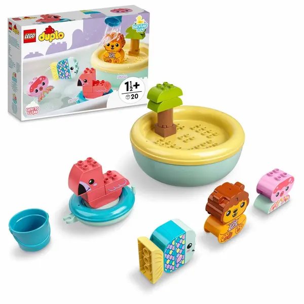 Lego Duplo Insula Plutitoare cu Animale 10966