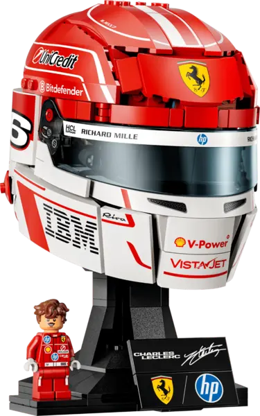 LEGO Editions - Scuderia Ferrari HP Charles Leclerc Helmet (43014) | LEGO