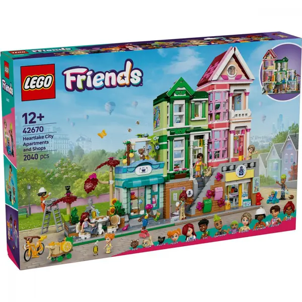 LEGO FRIENDS APARTAMENTE SI MAGAZINE IN ORASUL HEARTLAKE 42670