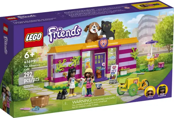 LEGO Friends Cafeneaua de la Adapostul pentru Adoptia Animalutelor 41699