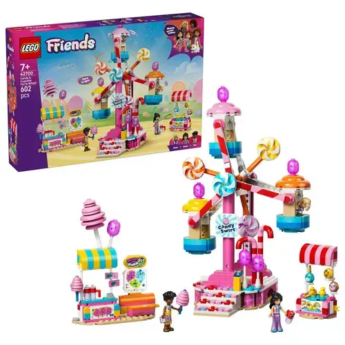 LEGO® Friends Roata Ferris cu bomboane si briose 42700, 602 de piese
