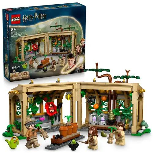 LEGO® Harry Potter™ - Castelul Hogwarts™: Lectia de ierbologie 76445, 390 piese