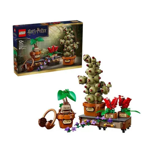 LEGO® Harry Potter Plante pentru ora de ierbologie de la Hogwarts 76474, 817 de piese