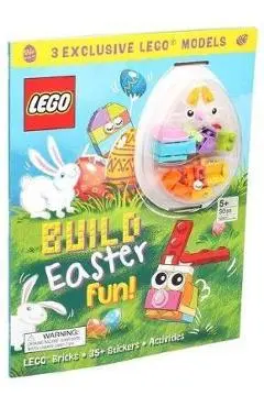 Lego Iconic: Build Easter Fun [With Minifigure] - Ameet Publishing