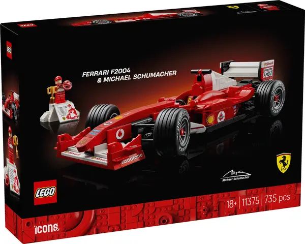 LEGO® Icons - Ferrari F2004 si Michael Schumacher (11375)