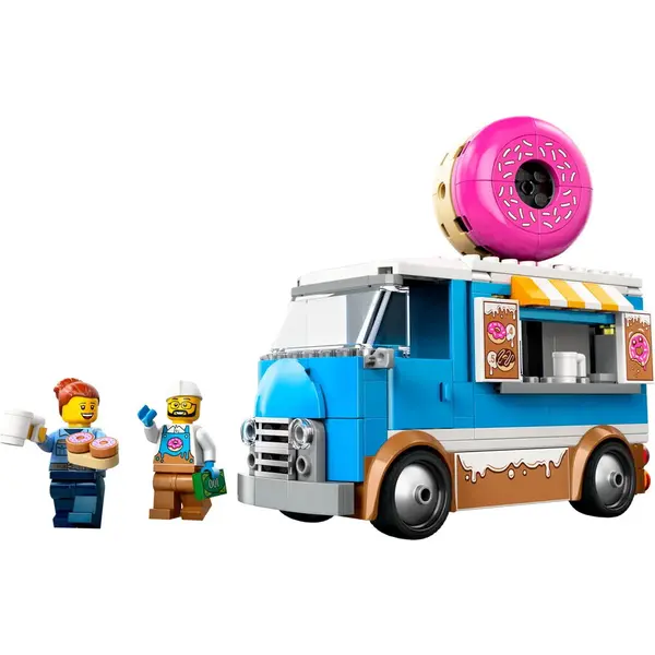LEGO® Jucarie LEGO CITY, Furgoneta de gogosi