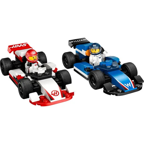 LEGO® Jucarie LEGO CITY, Masini de curse F1® Williams Racing si Haas F1®