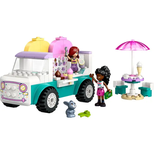 LEGO® Jucarie LEGO DREAMZZZ, Furgoneta de inghetata in orasul Heartlake