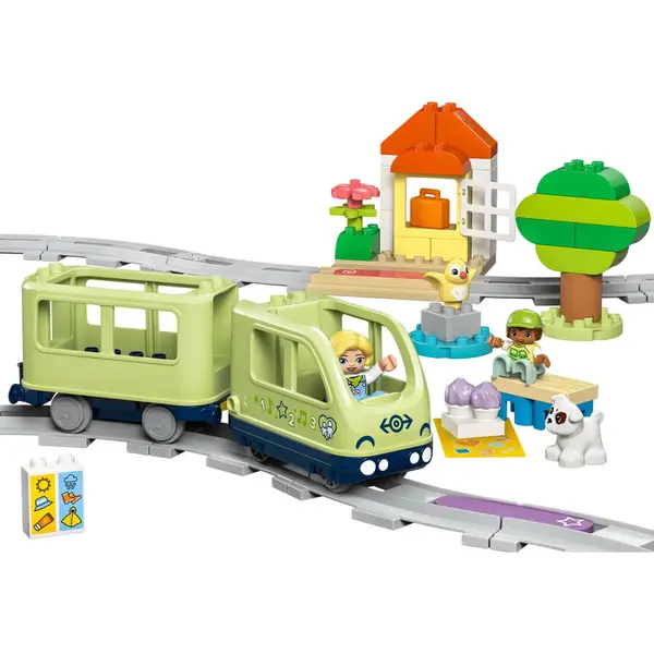 LEGO® Jucarie LEGO DUPLO, Tren de aventura interactiv