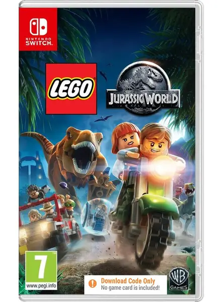 Lego Jurassic World (Code in a Box) Nintendo 3DS|Wii U|Xbox 360|PlayStation 4|PS Vita|Xbox One|iOS|PC|macOS|Nintendo Switch|PlayStation 3|Android