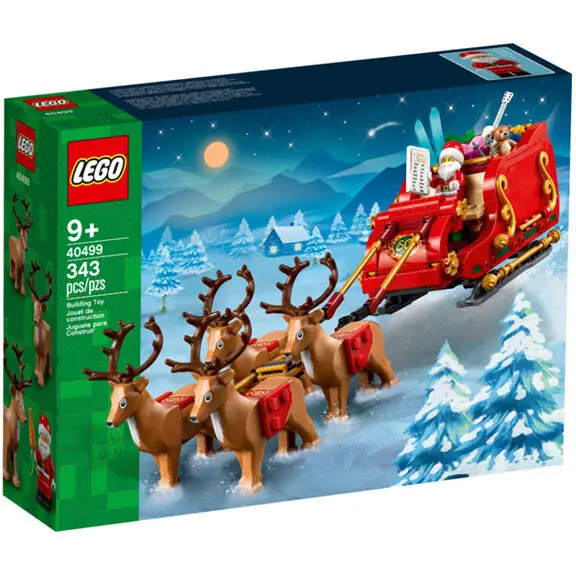 LEGO® LEGO 40499 Sania lui Mos Craciun, 343 piese