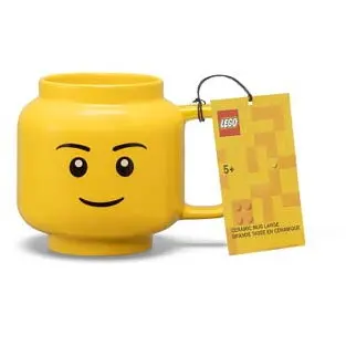LEGO® LEGO® Cana mare LEGO din ceramica - Cap de baiat