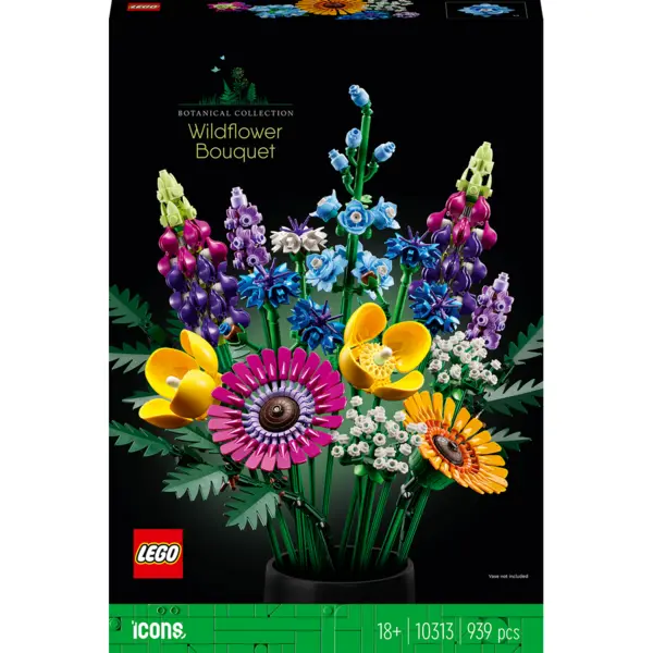 LEGO® LEGO® Creator Expert - Buchet de flori de camp 10313, 939 piese