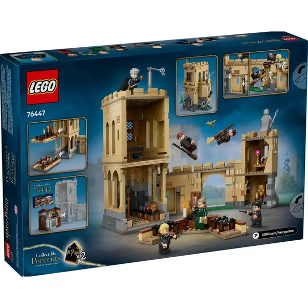 LEGO® LEGO® Harry Potter™ - Castelul Hogwarts: Lectii de zbor 76447, 651 piese, 9 ani+