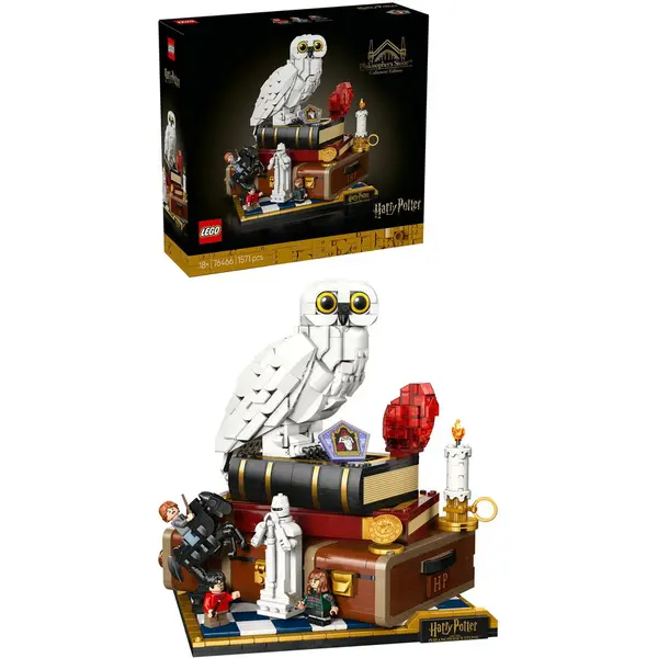 LEGO® LEGO® Harry Potter TM - Piatra filosofala – Editie de colectie 76466, 1571 piese