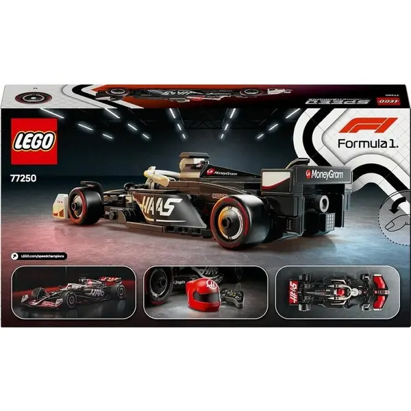 LEGO® LEGO® Speed Champions - Masina de curse MoneyGram Haas F1® Team VF-24 77250, 242 piese