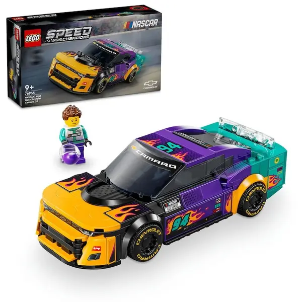 LEGO® LEGO® Speed Champions - NASCAR® Next Gen Chevrolet Camaro ZL1 76935, 328 piese