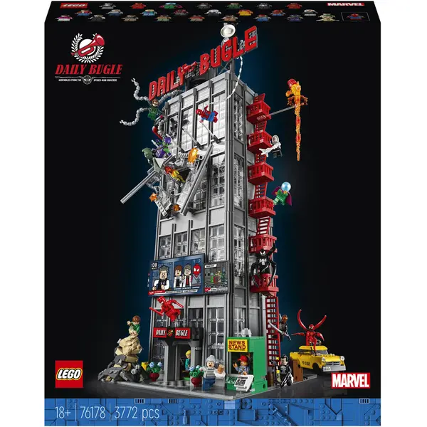LEGO® LEGO® Super Heroes - Spider-Man Daily Bugle 76178, 3772 piese
