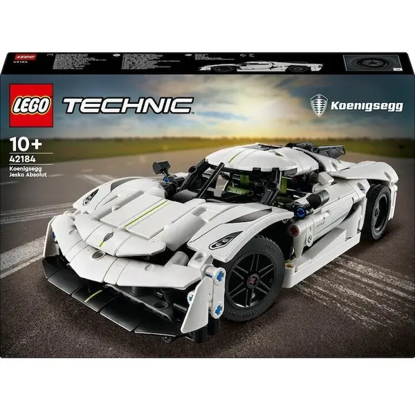 LEGO® LEGO® Technic - Hipermasina Koenigsegg Jesko Absolut alba 42184, 801 piese