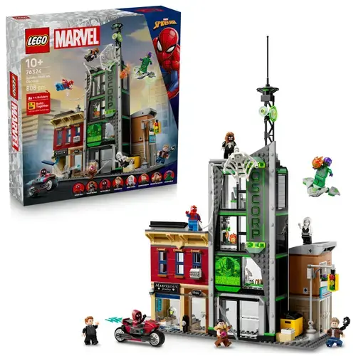 LEGO® Marvel - Omul-Paianjen vs Oscorp 76324, 808 piese