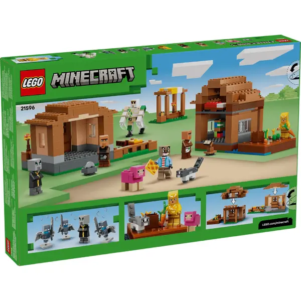 Lego Minecraft - Atacul Evocatorilor asupra satului (21596)
