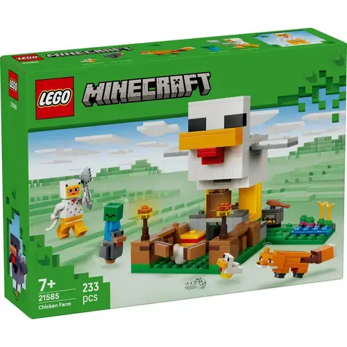 LEGO® Minecraft - Ferma de pui 21585, 233 piese