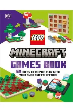 Lego Minecraft Games Book (Library Edition): 50 Fun Ideas to Play with Your Lego Collection! Without Bricks - Julia March