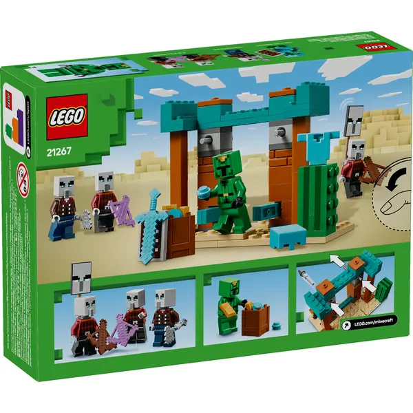 LEGO Minecraft – Patrula Illager in desert (21267) | LEGO