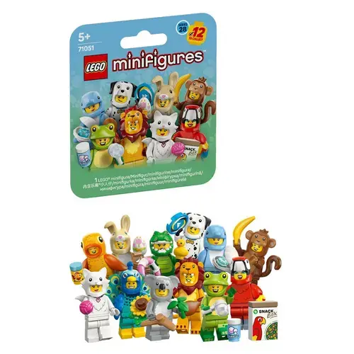 LEGO® Minifigures - Animale Seria 28 71051, 7 piese