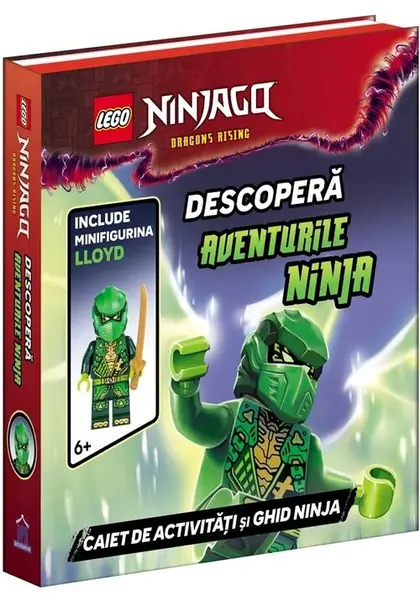 LEGO NINJAGO – Descopera aventurile ninja. Caiet de activitati si ghid ninja