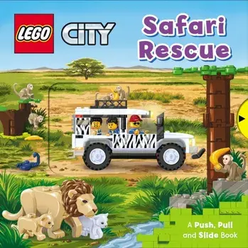 LEGO (R) City. Safari Rescue. A Push, Pull and Slide Book, Board book/Macmillan Children's Books