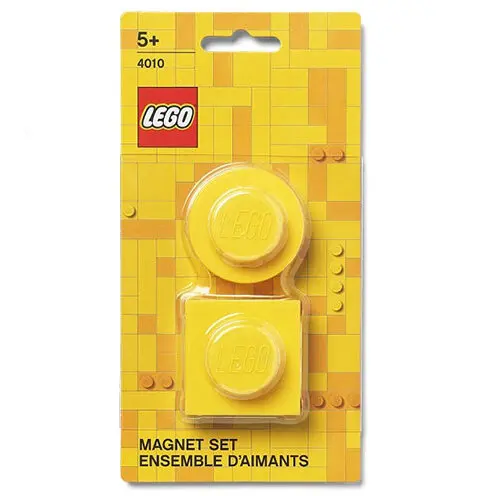 LEGO® Set 2 magneti LEGO, Galben