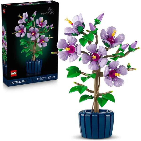LEGO® Set de constructie LEGO Botanicals 10372 Hibiscus, multicolor