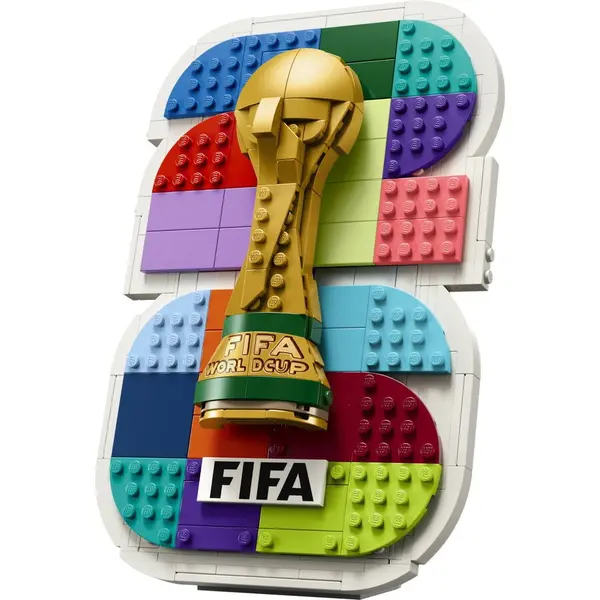 LEGO® Set de constructie LEGO Editions - Emblema oficiala a FIFA World Cup 2026 43032, 298 piese, Multicolor