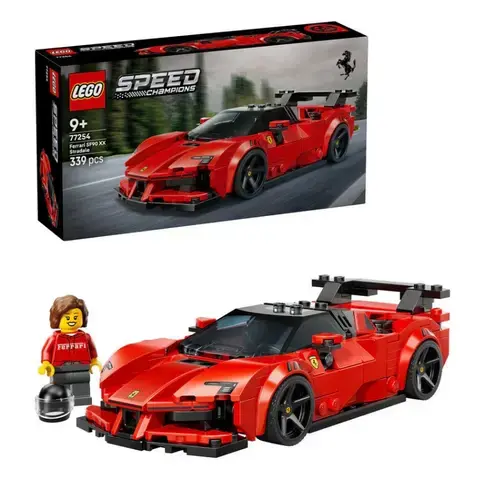 LEGO® Speed Champions - Masina de sport Ferrari SF90 XX Stradale 77254, 339 piese