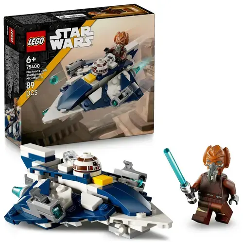 LEGO® Star Wars™ - Micronava de lupta Jedi Starfighter™ a lui Plo Koon 75400, 89 piese