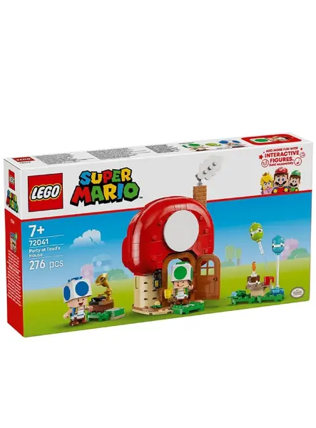 Lego Super Mario Party At Toad's House (72041)